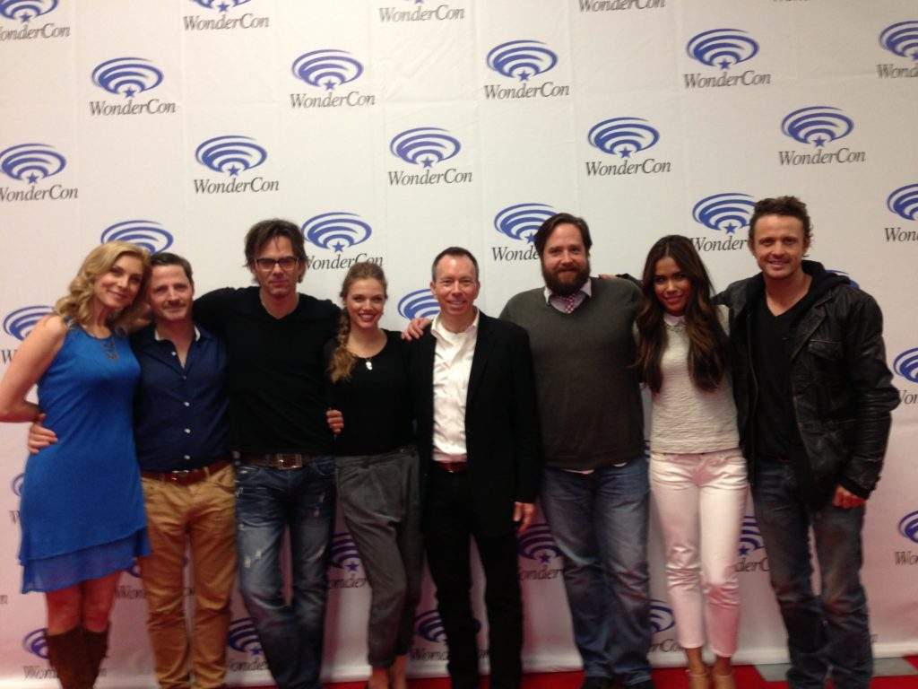 At WonderCon 2013 with the cast
