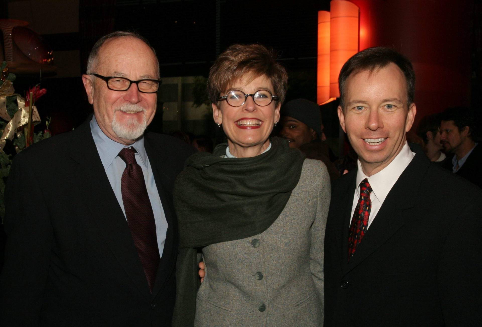 On opening night with Gil Cates and Dr. Judith Reichman