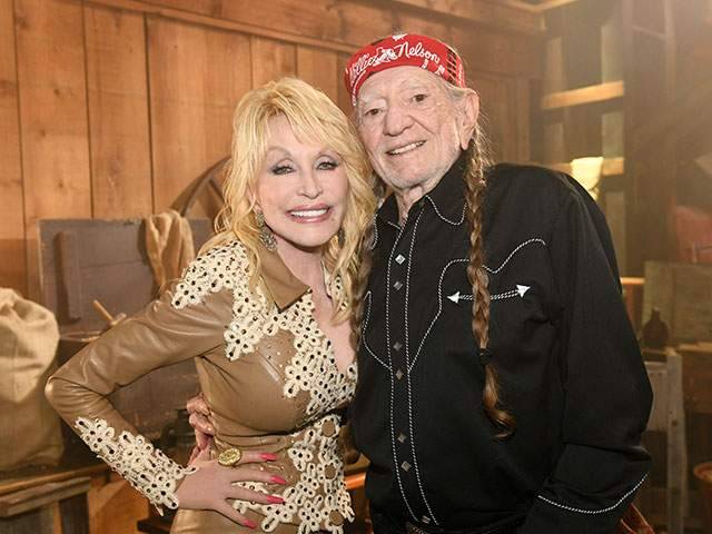 Dolly and Willie Nelson