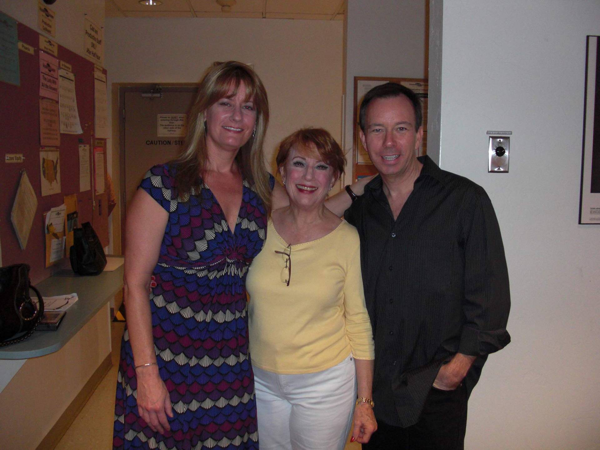 With director Samantha K. Wyer and Nancy Dussault